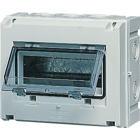 VIMAR - V51008 Centralino parete 8M IP55 +PT grigio