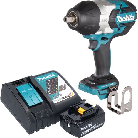 Avvitatore a impulsi a batteria Makita DTW 1004 RG1 18 V 1050 Nm 1/2" brushless + 1x batteria ricaricabile 6,0 Ah + caricabatterie