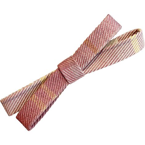 JK Haarspange im Tartan-Stil mit Schleife – Hübsches Accessoire für Alltag, Partys oder Feiertage – Farbe: Himbeer-Schwarztee (1/2)