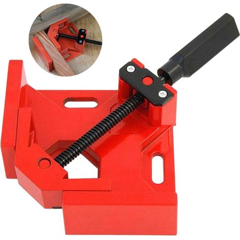 Escuadra Sargento en angulo para soldar esquinas (compatible con metales), 68 mm