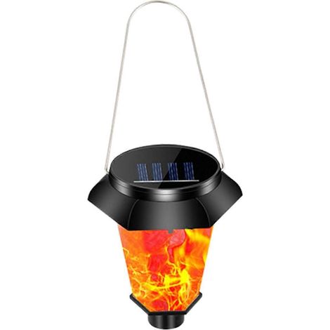 Lampes solaires d'extérieur à LED résistantes aux intempéries, alimentées par énergie solaire, pour jardin, allée, cour, terrasse et aménagement paysager. (1/4)