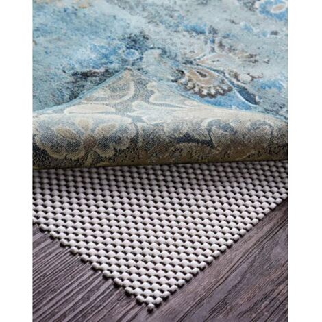 Pince à tapis pour sols en bois dur, 61 x 122 cm, pinces à tapis épaisses pour sols carrelés, tapis antidérapant sous moquette, gardez vos tapis en sécurité et en place.