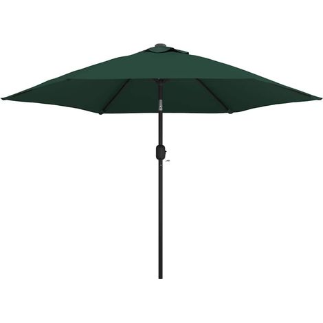 Sonnenschirm Gartenschirm Strandschirm Sonnenschutz Grün vidaXL (1/5)
