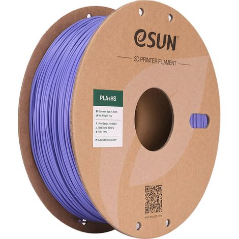 Filamento per stampa 3D esun epla+hs flusso liscio resistente deformazioni (1/2)