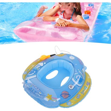Umweltfreundliche, aufblasbare Schwimmboje aus PVC, sicher für Kinder von 1 bis 5 Jahren (blau). (1/5)