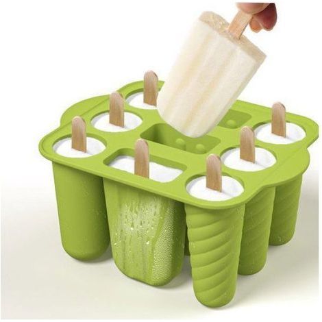 Silikon-Eisformen – Drei verschiedene Formen – 9 Eisformen – Eisform – Kleine Eisformen – Formen (1/5)