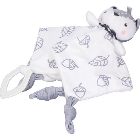 Couverture moelleuse à imprimé animal, douce pour bébé, portable, légère et douce pour une utilisation intérieure et extérieure, motif renard. (1/5)
