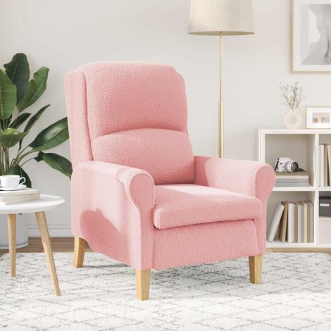 fauteuil Rose 76 x 94 x 102 cm tissu