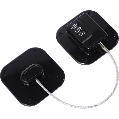 Serrure multifonctionnelle pour porte de réfrigérateur et (1/5)