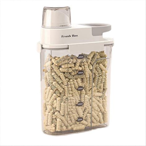 Hermétique anti humidité récipient conservation alimentaire Designed verre doseur grande capacité boîte rangement (1/5)