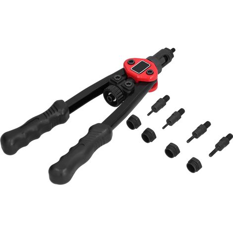Pistolet à Rivets Manuel BT‑606 en Acier Inoxydable avec Jeu d'Écrous M3 à M8 - Outil de Pose de Rivets (1/5)