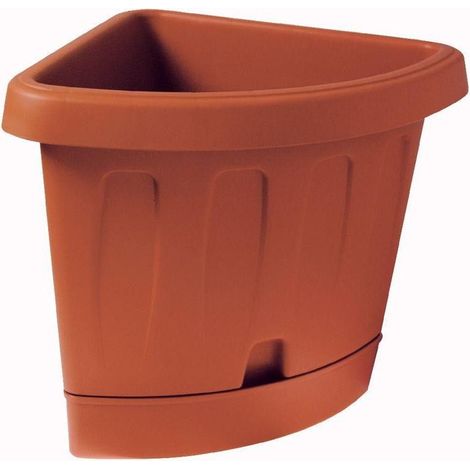 Pot d'angle - VICTORIA - 40 x 54 cm - Terracotta - Livraison gratuite