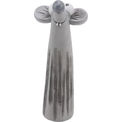 Ornement de souris pour pot de jardin, figurines en résine amusantes pour jardin, sculpture pour patio, pelouse, cour, porche (1/5)