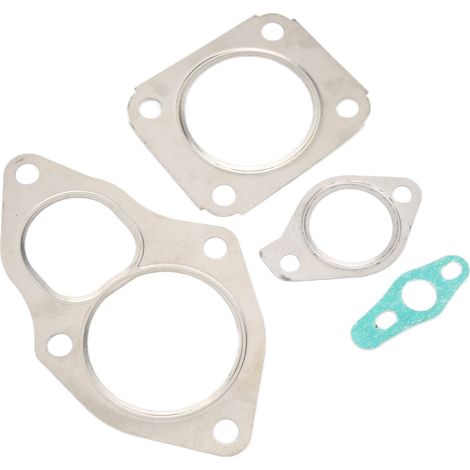 Jeu de 4 joints de montage de turbocompresseur, en acier inoxydable, adapté aux turbocompresseurs Mitsubishi TD04/TD05. (1/5)