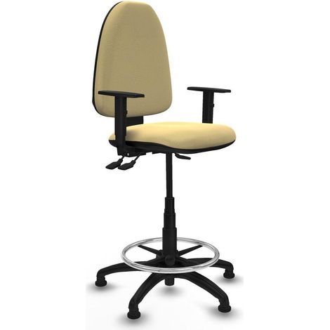 Piqueras y Crespo B1D01RT Silla de oficina crema confortable