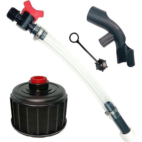 Tuyau de bidon d'essence de compétition, installation facile, bouchon de bidon de rechange pour carburants professionnels (1/5)