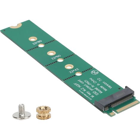 M.2 NGFF M-Key-Adapter für SSD, Schutzkarte und Testerweiterungsmodul (1/5)