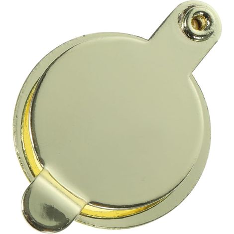 vue de porte en laiton chromé de 16 mm accessoire de