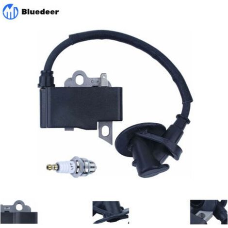 Módulo de bobina de encendido para motosierras Stihl MS181, MS211, MS211C y MS171. Repuesto con bujía 1139 400 1307. (1/5)