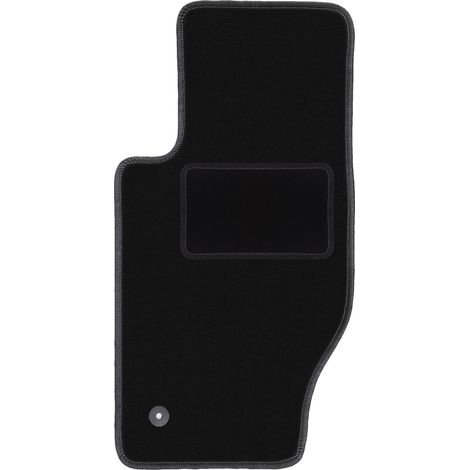 Alfombrilla de terciopelo para el conductor para: Jeep Grand Cherokee III WK todoterreno (2005-2010) negra (1/5)