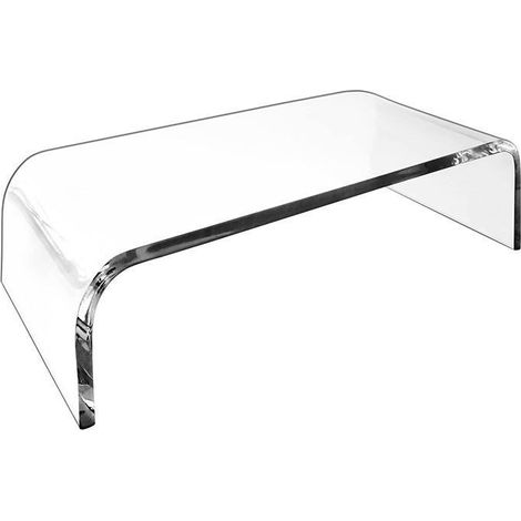 Hochwertiger, transparenter Acryl-Bildschirmständer für Laptops/PCs/Multimedia-Displays, geeignet für den Heim- und Bürogebrauch.