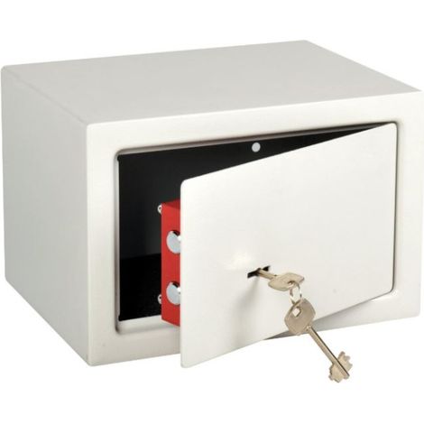 Cassaforte da 9 litri con chiave Include 2 chiavi Cassetta di sicurezza per casa e ufficio (1/4)