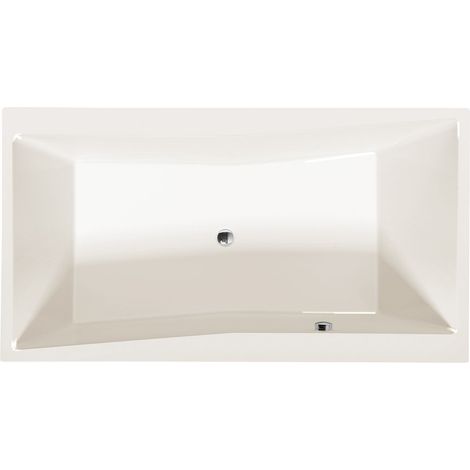Baignoire rectangulaire QUEST 190x100x49cm, ivoire