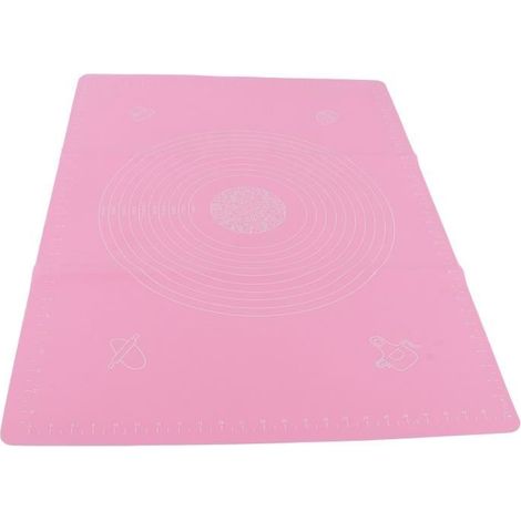 OMABETA Tapis de planche à découper Tapis de pétrissage en silicone avec planche à découper en écailles Outil de table cuisine (1/4)