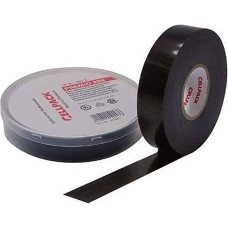 CELLPACK, PREMIO 388, DIMENSIONI 6 M X 19 MM X 0,22 MM (LUNGHEZZA X LARGHEZZA X SPESSORE), NERO, NASTRO PVC ISOLAMENTO TUTTI TEM (1/2)