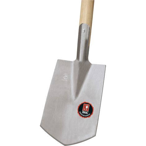 IDEAL-Spaten Geestemünd.Form PIONIER feinpol., T-Stiel 85cm