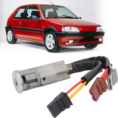 Lenkradschlossschalter + Schlüssel 252521 für Peugeot 106 806 Partner Expert (1/5)