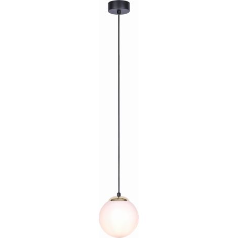 Lampadario moderno sfera vetro bianco Kaja ISLA K-4910 (1/5)