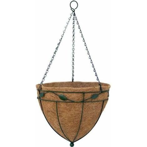 Hanging Basket Cone - Scrolled - 12 (4073) (1/2)