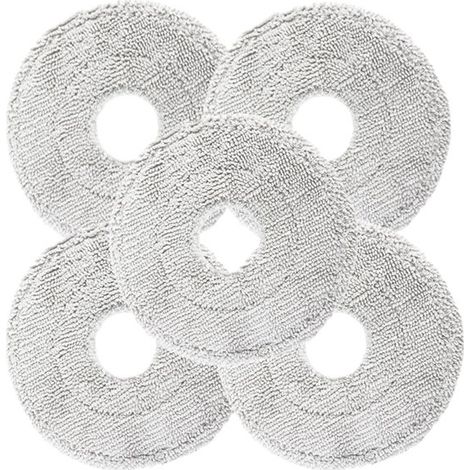 Bodenwischtücher 5 Stück Passend für Dreame L10 Ultra/ L10S PRO/ L10S Ultra Heat/ L10 Prime / L20 L30 L40 L50 X30 X40 X50 Ultra Waschbar und wied (1/5)