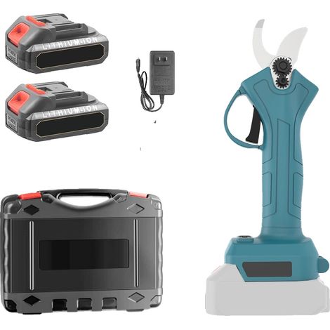 Tijeras de podar eléctricas, 1000 W de potencia, diseño inalámbrico, modelo A-500 W, 25 mm (1/2)