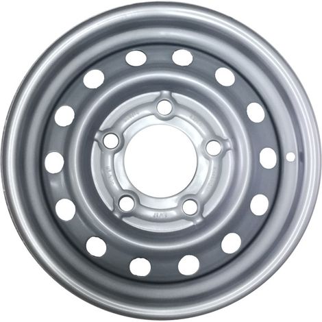 Maxter – Jante remorque 5J14 – 5 trous 140 mm – Déport 20 mm – Moyeu 94 mm – Pour pneus 155 à 185 x 14 pouces