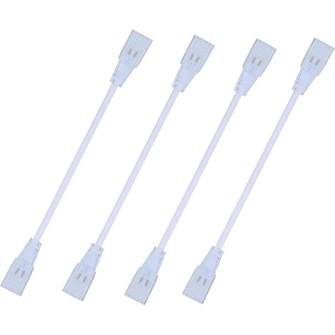 4 Connecteurs Ruban LED Uniquement pour Bande LED COB AC 230V 10mm X 6mm 288LEDs/m