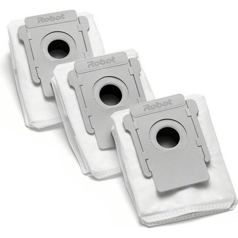 Lot de 3 Sac à Poussières Jetables pour Aspirateur Irobot CleanBase des Roomba de Série I, S et J (1/8)