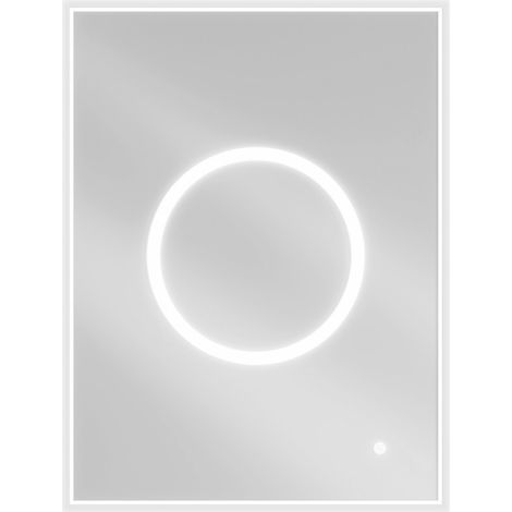 Mexen Koga espejo de ba帽o iluminado 60 x 80 cm, LED 6000K, antivaho - 9821-060-080-611-00 (1/5)