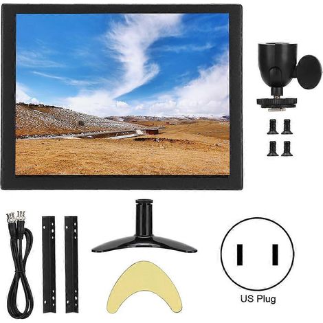 8 Zoll (20,3 cm) großer, kleiner LCD-Farbmonitor im 4:3-Format mit einer Auflösung von 1024 x 768 Pixeln und unterstützt VGA-/HDMI-Eingänge. (1/5)