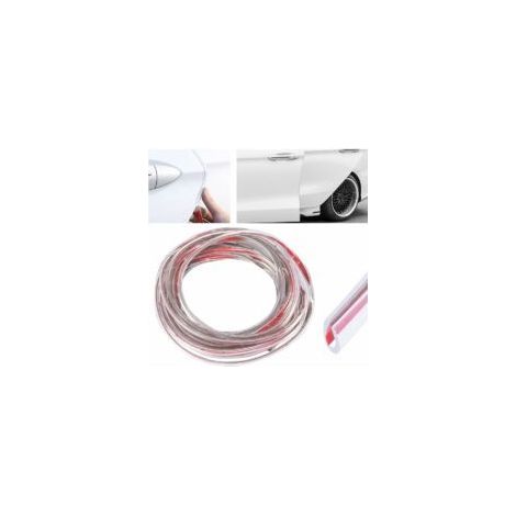 Convient aux protections de portières de voiture Lntyq, aux joints d'étanchéité de bord de voiture de 5 mètres, aux protections de bord de portière de voiture en forme de U (transparentes). (1/2)
