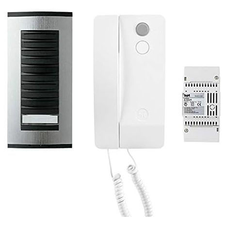 1 Kit Interphone 230 V, Système Audio, Installation Murale, Pour Maison