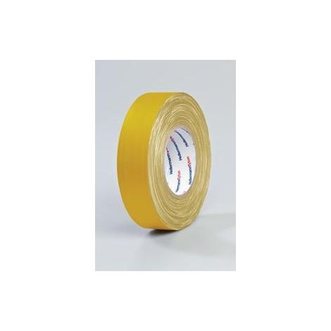 HellermannTyton HTAPE-TEX cinta adhesiva amarilla 1,9 cm x 50 m