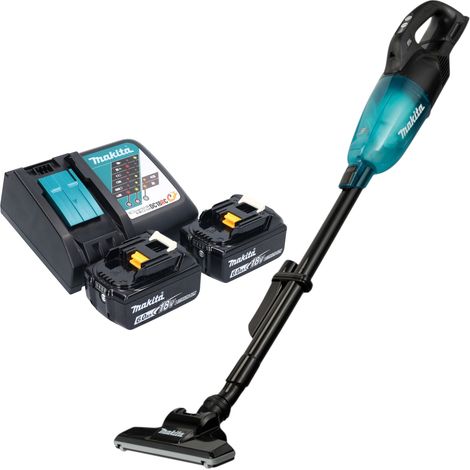 Aspirapolvere a batteria Makita DCL 284 FRG2B 18 V 0,73 l nero brushless + 2 batterie da 6,0 Ah + caricabatterie (1/5)