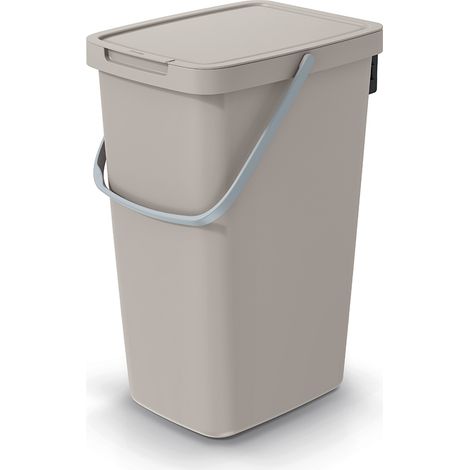 Pattumiera SYSTEMA Q COLLECT 20L  Marrone chiaro