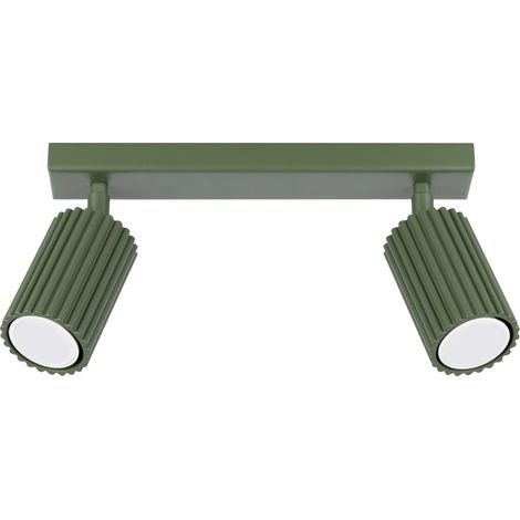 Regleta Moto verde, 2 luces (1/5)
