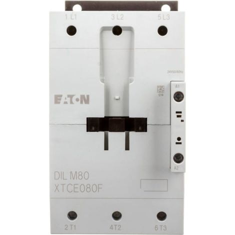 Contattore di potenza 80A 3P 24VAC 0Z 0R DILM80 (24V 50/60Hz) 239406