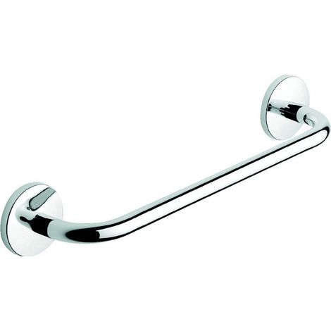 Porta Asciugamani Bagno Moderno da 45 cm in Acciaio One Duo Cromo (1/2)