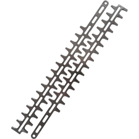 Jardiaffaires – Jeu de 2 lames compatible Stihl HSA86 – Double coupe 450mm – Remplace référence 4851 710 6056 – Installation facile sans modifications