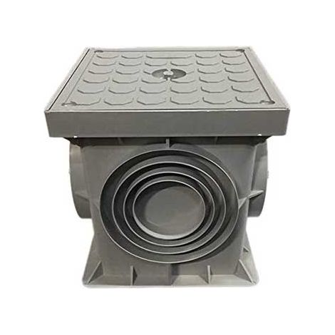 Cockpit komplett mit Deckel 40x40cm aus Polypropylen FAEG - FG10404